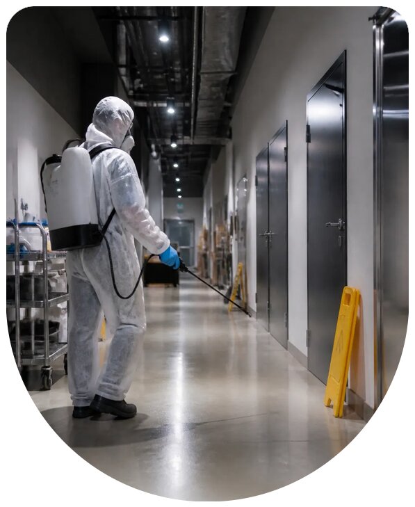 Профессиональная дезинсекция торгового центра в Волгограде